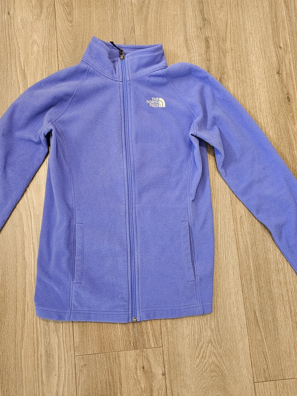 The North Face Women Periwinkle Full-Zip Fleece Jacket - Size Small